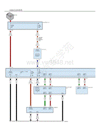 2018年菲亚特500L电路图 CAN C总线系统