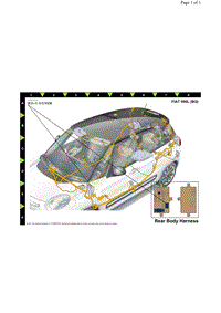 2018年菲亚特500L电路图 车身控制C6 位置图