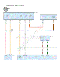 2018年菲亚特500L电路图 TRANSMISSION - AISIN F21-250 HD