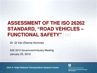 Qi Hommes Volpe Assessment of ISO26262
