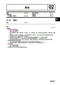 2018马自达CX4技术指导手册 悬架