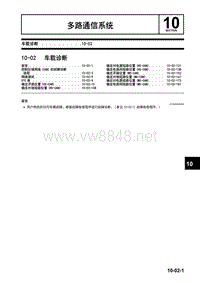 2018马自达CX4车间手册 多路通信系统