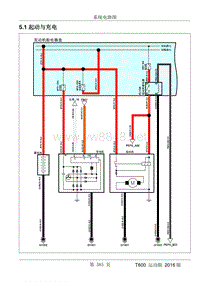 2016年众泰T600运动版维修手册 电路图