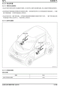 2016年众泰E200维修手册 5.3.11-电动车窗