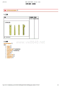 2014年东风标致2008维修手册 03-仪表板上的面板