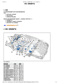 2014年东风标致508维修手册 01-裸露的车身外壳