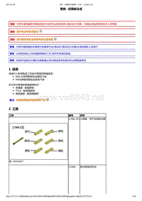 2014年东风标致301维修手册 04-后翼子板