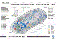 全新帕萨特1.4T 电器布置图2