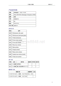 奥迪技术通报12-所有奥迪车：玻璃上有划痕