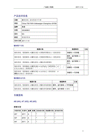 奥迪技术通报15-夜视系统 - 滚动角度不可调