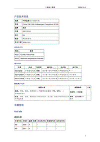 奥迪技术通报77-外部温度显示功能失效