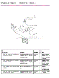 2016年特斯拉Model X零件手册 9.05 空调管道