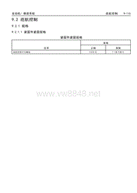 2017款威朗维修手册 9.2 巡航控制