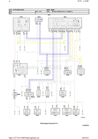 2015年雪铁龙C4 PICASSO电路图 信号