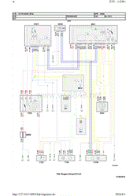 2015年雪铁龙C4 PICASSO电路图 助力转向