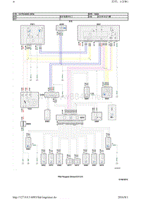 2015年雪铁龙C4 PICASSO电路图 座椅安全带