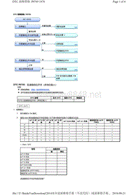 2014年本田凌派AT故障代码P0705排除方法