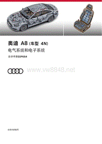 SSP664-Audi A8（型号 4N）电气系统和电子系统