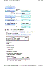 2014广汽本田雅阁VSA故障代码86-12, 86-13维修方法