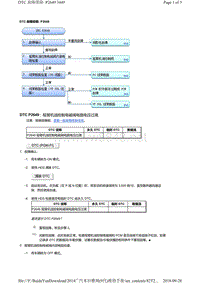2014广汽本田雅阁发动机故障代码P2649维修方法