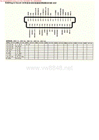 MK_标致Magneti Marelli G6车型发动机电脑板控制模块针脚35针