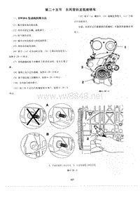 东风雪铁龙凯旋EW10A发动机正时安装调整