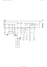 2018款别克Velite5电路图 F6UA、F7UA、F8UA、F9UA、F12UA、F13UA 和 F28UA 保险丝