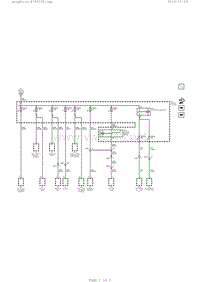 2018款别克Velite5电路图 F24DA、F25DA、F26DA、F30DA、F33DA、F34DA 和 F35DA 保险丝