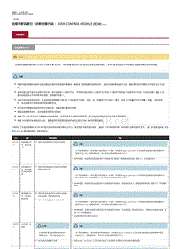 2019年款捷豹F-PACE故障诊断码索引车身控制模块 (BCM)