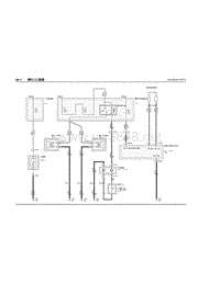 2013长安福特翼博电路图16-喇叭点烟器