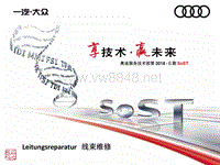 PQA-线束维修Leitungsreparatur-服务技术部第2018-Ⅱ期SoST培训