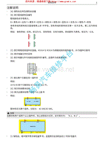 2018年哈弗H4电路图-03 注释说明