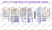 2014年广汽丰田凯美瑞5AR-FE发动机电脑接线图