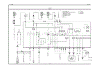 2017年丰田凯美瑞系统电路图 组合仪表