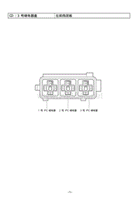2015年丰田普拉多模块位置图 3 号继电器盒