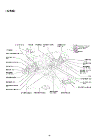 2015年丰田普拉多模块位置图 仪表板接线盒总成内部电路L-R