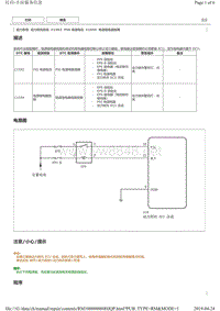 丰田皇冠故障代码C1552