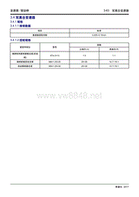 2018吉利帝豪GL双离合变速器规格