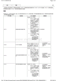 2017年前丰田VIOS故障码U0100