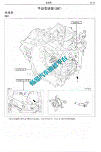 2013年长城哈弗H6维修手册 02 手动变速器6MT