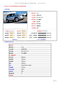 丰田RAV420MT豪华导航版汽车参考资料手册