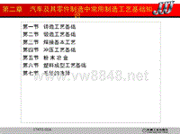 第二章汽车及其零件制造中常用制造工艺基础知识