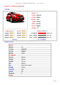 长城炫丽15CVT豪华版汽车参考资料手册