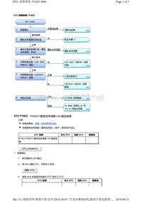 2016年广汽本田九代雅阁故障代码K24W5发动机P16E3