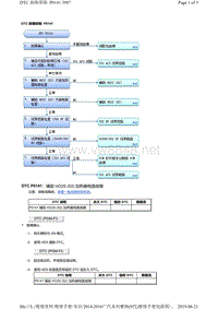 2016年广汽本田九代雅阁故障代码K24W5发动机P0141