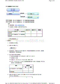 2016年广汽本田九代雅阁故障代码J30A5发动机P2A00, P2A03