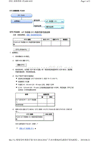 2016年广汽本田九代雅阁故障代码K24W5发动机P2A00