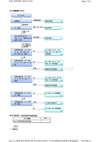 2016年广汽本田九代雅阁故障代码B2476