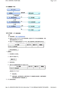 2016年广汽本田九代雅阁故障代码K24W5发动机P1009