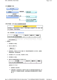 2016年广汽本田九代雅阁故障代码K24W5发动机P1683